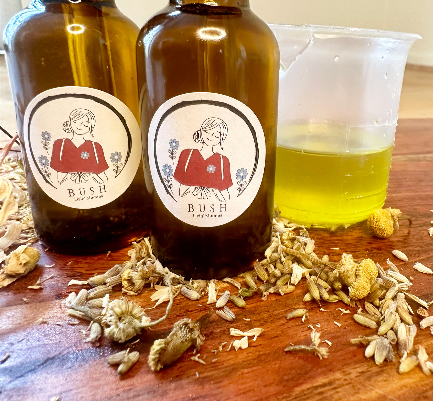 Renewal Botanical Face Serum - By Bush Livin Mumma (30ml)